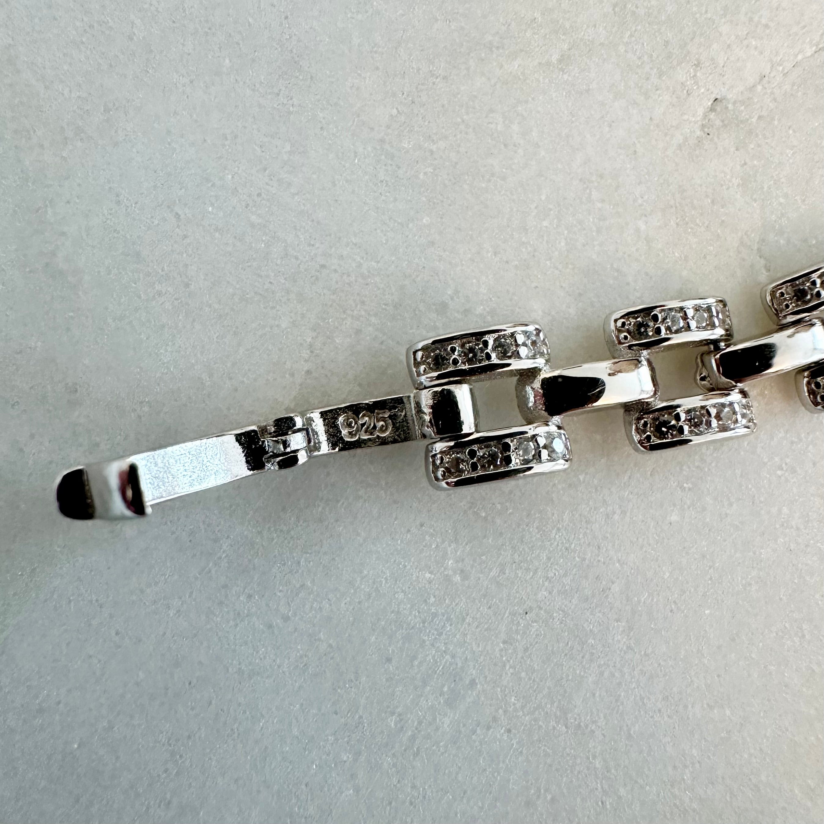 Elegantes Sterlingsilber Armband für Damen - 17cm - 9,6 Gramm