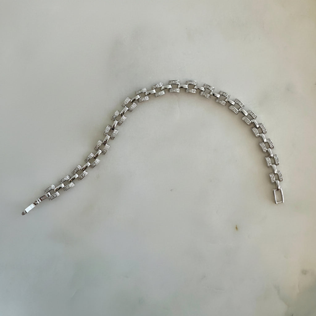 Elegantes Sterlingsilber Armband für Damen - 17cm - 9,6 Gramm