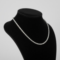 Massive Kordellkette - 925er Silber, 55 cm und 39 Gramm