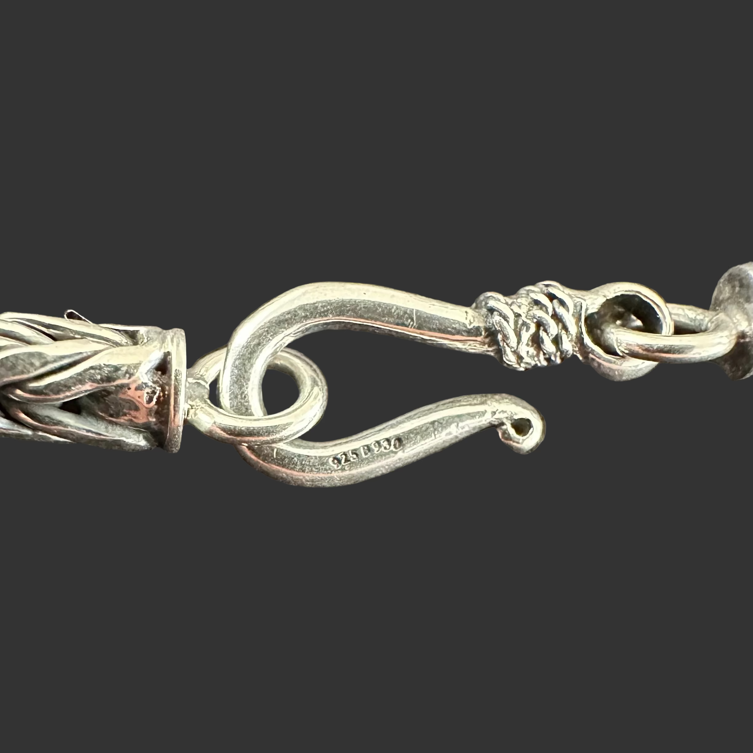 Königskette 4 mm breit - 925er Silber - 60 cm Länge
